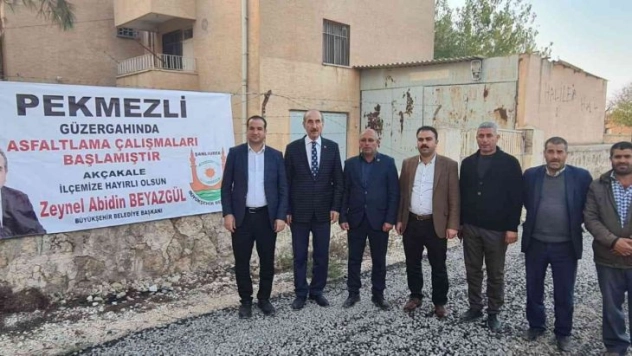 Başkan Yalçınkaya asfalt çalışmalarını yerinde inceledi