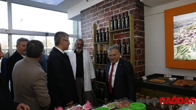 Başkanlardan esnaf ziyareti