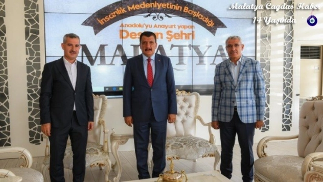 Başkanlardan hep birlikte hizmet temennisi