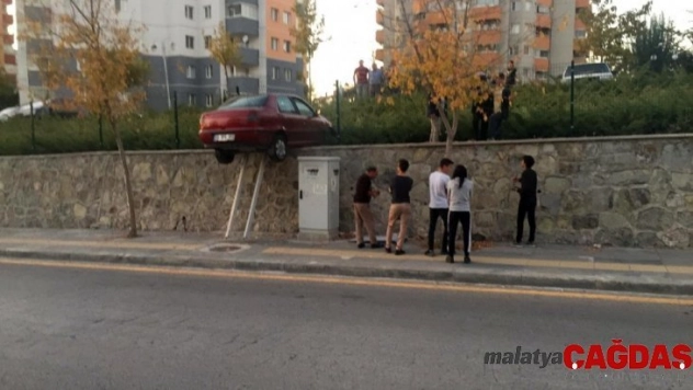 Başkent'te akıl almaz kaza