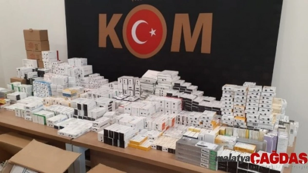 Başkent'te terör örgütlerine gönderilecek 72 bin ilaç ele geçirildi