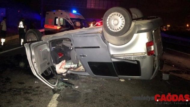 Başkent'te feci kaza: 1 ölü, 1'i ağır 2 yaralı