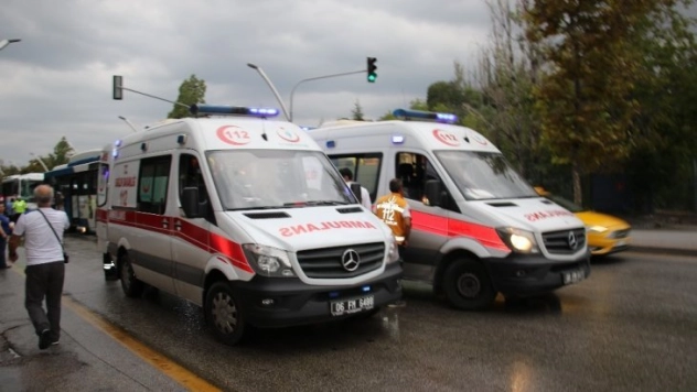 Başkentte otobüs kazası: 8 yaralı