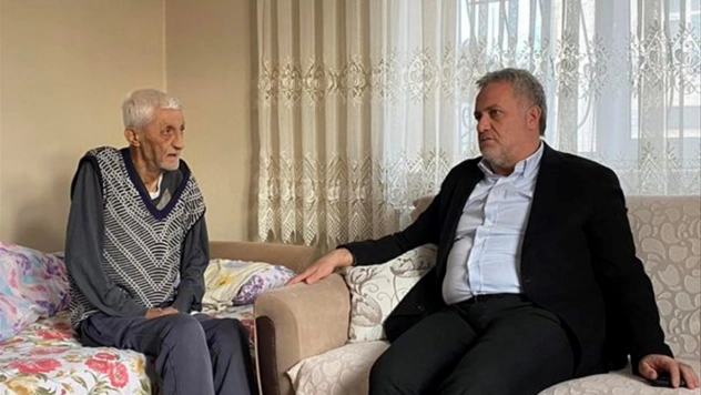 Baskil Belediye Başkanı Akmurat'tan hastalara evlerinde ziyaret