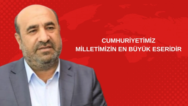 Basri Kahveci: ''Cumhuriyet Işığında Güçlü Türkiye Yolunda''
