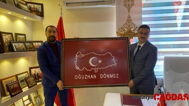 Başsavcı Oğuzhan Dönemez'den şehit ailesi federasyonuna ziyaret