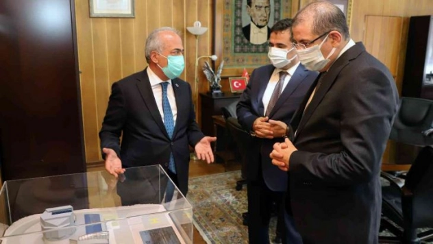 Başsavcı Yağız'dan Rektör Çomaklı'ya iade-i ziyaret