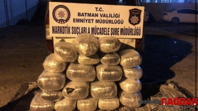 Batman'da bir yılda 2 ton uyuşturucu ele geçirildi