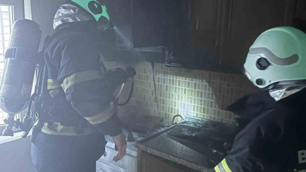 Batman'da evde çıkan yangın söndürüldü