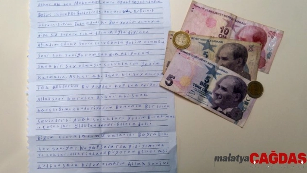 Batmanlı öğrencilerden Mehmetçiğe destek mektubu