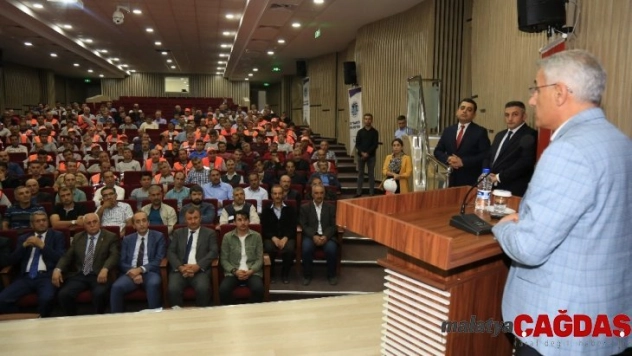 Battalgazi Belediye personeline iş güvenliği semineri