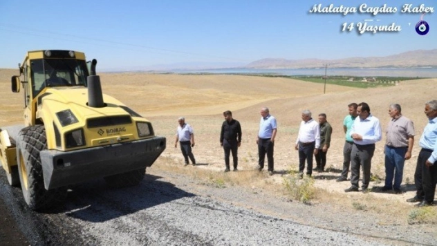 Battalgazi Belediyesi, asfaltsız yol bırakmama hedefinde