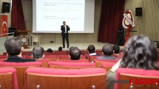 Battalgazi Belediyesi'nde hizmet içi eğitim semineri