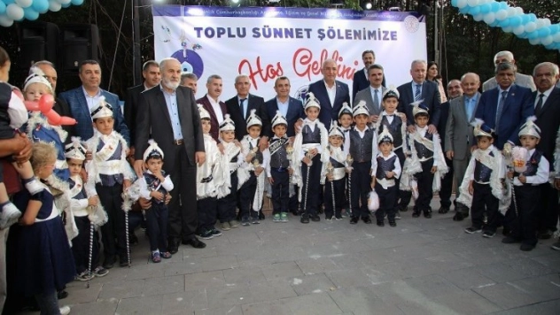 Battalgazi Belediyesi'nden toplu sünnet şöleni