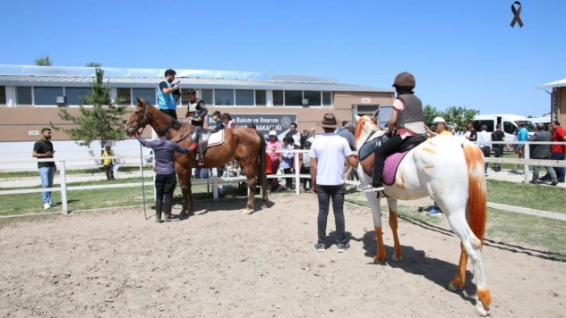 Battalgazi Belediyesi Tarafından Depremzede Çoçuklar İçin Atlı Terapi Programı Başlatıldı