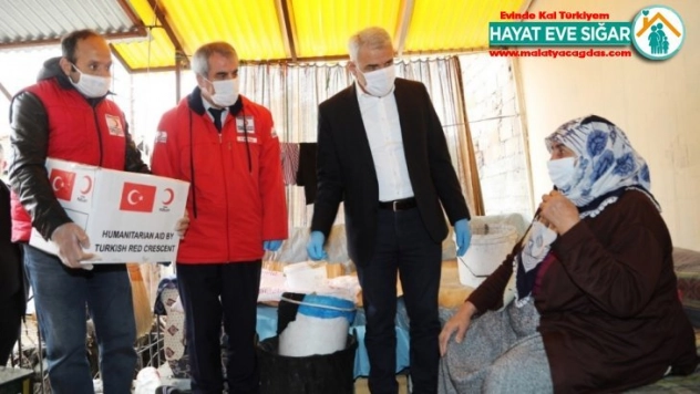 Battalgazi Belediyesi ve Kızılay ihtiyaç sahiplerini unutmadı