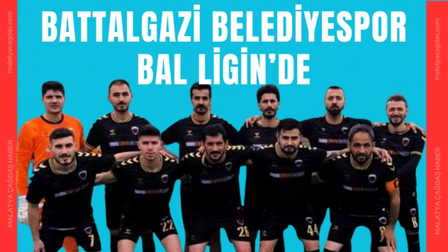 Battalgazi Belediyespor Bölgesel Amatör Lig'e Yükseldi!