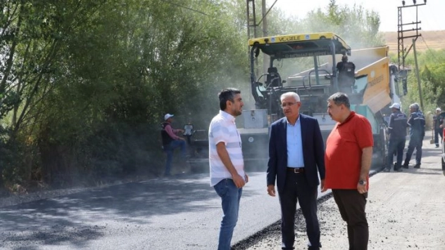 Battalgazi'de 2022 sıcak asfalt serim yılı oldu