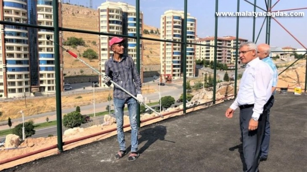 Battalgazi'de gençlerin spor alanları artıyor