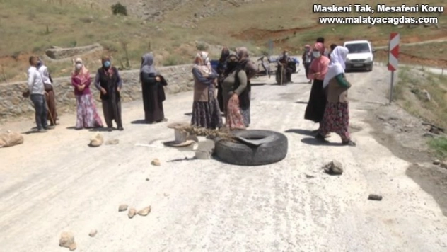 Battalgazi'de taş ocağı tepkisi