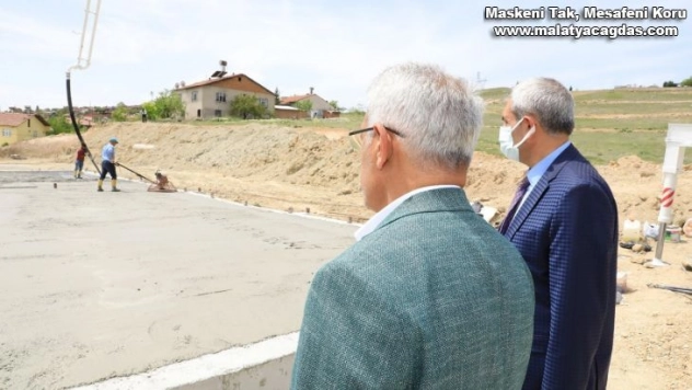 Battalgazi'deki gençlik yatırımları sürüyor