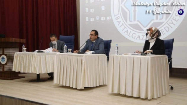 Battalgazi Meclisi, ekim ayı toplantıları sürüyor