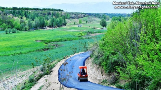 Batuhan için yollar asfaltlanıyor
