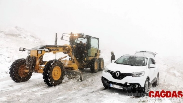 Bayburt'ta kar uyarısı