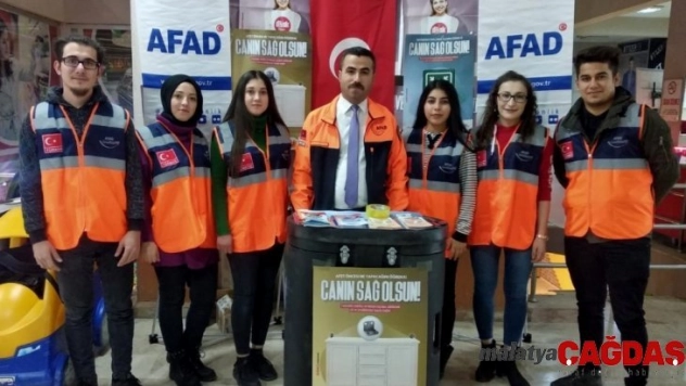 Bayburt'ta vatandaşlar afet konusunda bilgilendirildi