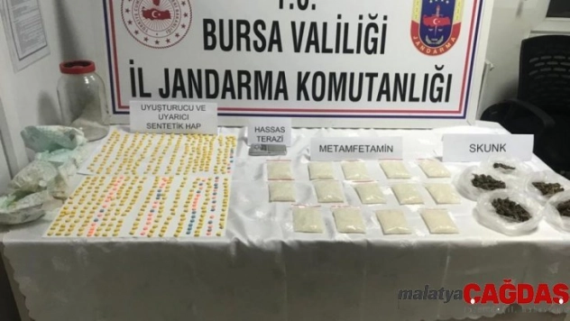 Bebek bezinden uyuşturucu çıktı