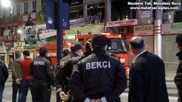 Bekçilerin dikkati olası bir faciayı önledi