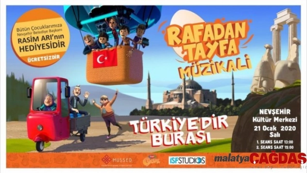 Belediye Başkanı Arı'dan Nevşehirli çocuklara tatil hediyesi