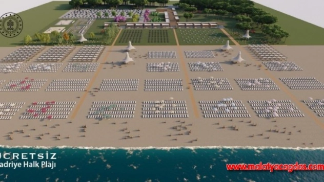 Belek'te bu yaz iki ücretsiz halk plajı hizmete girecek