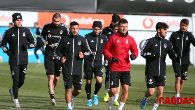 Beşiktaş, Sivasspor hazırlıklarını sürdürdü