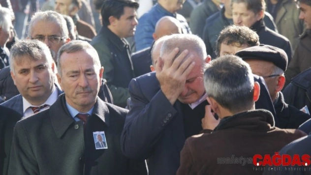 Beyin kanamasından ölen başkan yardımcısı için tören