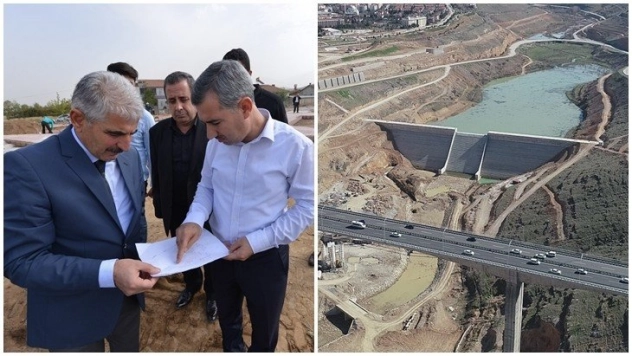 Beylerderesi Göletinde SU Tutmaya Başladı