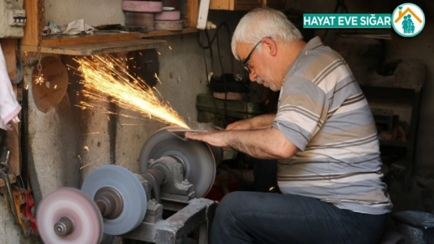 Bıçaklar Kurban Bayramı için bileleniyor