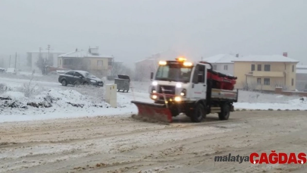Bilecik belediyesi karla mücadele çalışmaları başladı