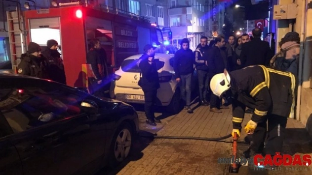 Bilecik'te depo yangını