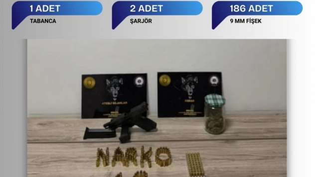 Bingöl'de tabanca ele geçirildi