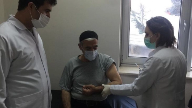 Bingöl'de Turkovac aşısı uygulanmaya başladı