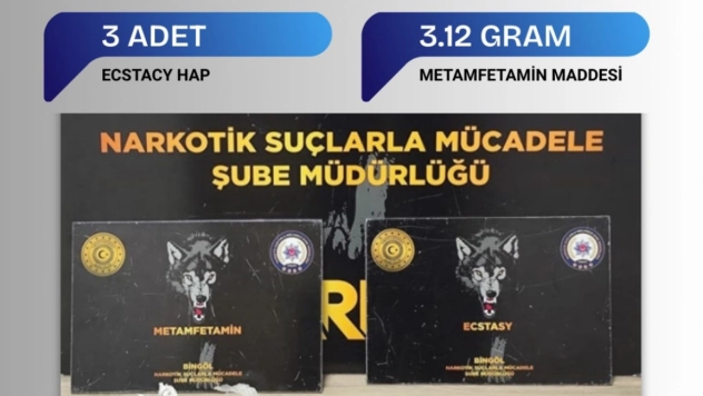 Bingöl'de uyuşturucu operasyonu: 1 tutuklama