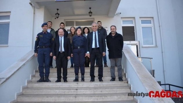 Bir günlüğüne jandarma komutanı oldu