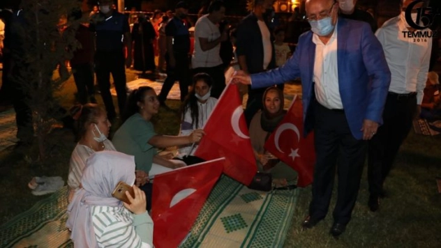 Birecik'te 15 Temmuz Demokrasi ve Milli Birlik Günü kutlamaları