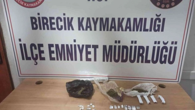 Birecik'te uyuşturucu operasyonunda 1 tutuklama