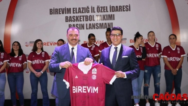 Birevim, Elazığ kadın basketbol takımına sponsor oldu