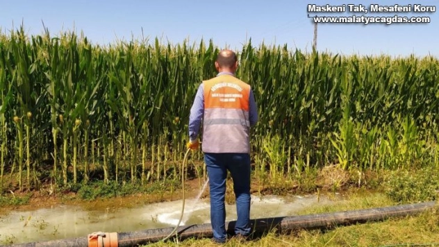 Bismil'de haşere ile mücadele çalışmaları devam ediyor