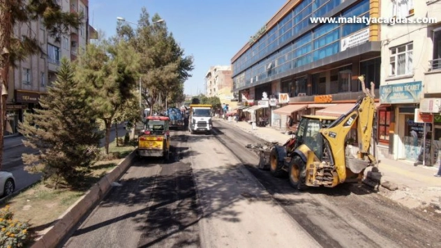 Bismil İstasyon Caddesi yenileniyor