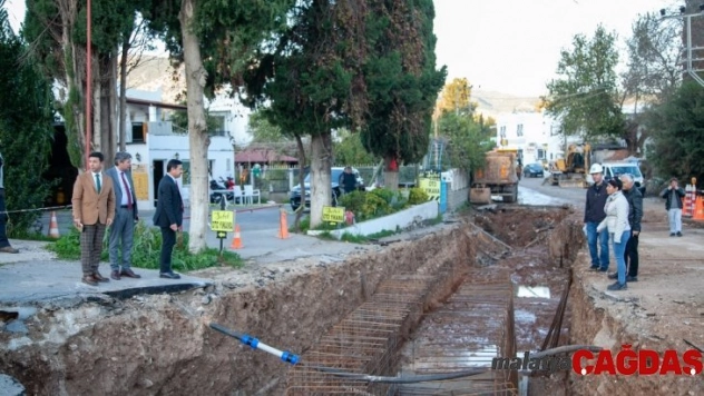 Bitez'de taşkın sorunu çözüme kavuşuyor