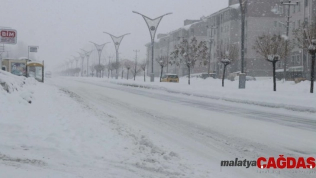 Bitlis'te kar yağışı etkisini artırıyor